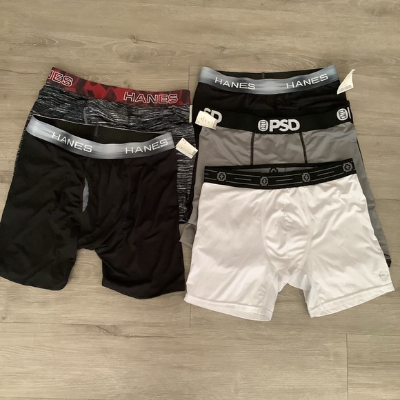 Hanes Men's Boxer Briefs set . - Picture 2 of 6